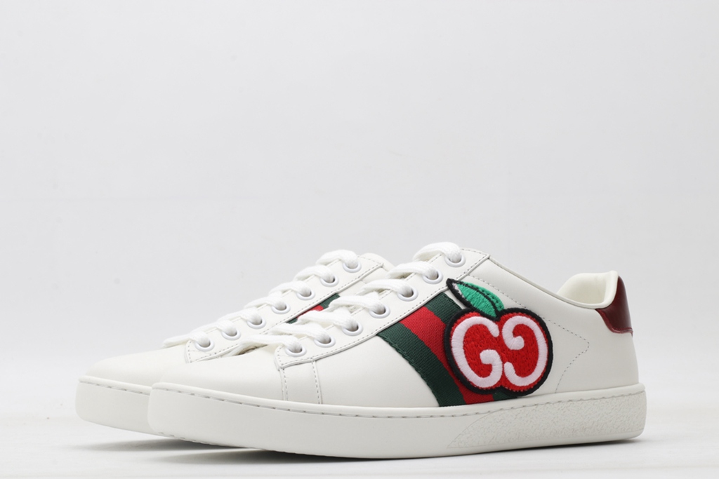 Women s Ace sneaker with GG apple